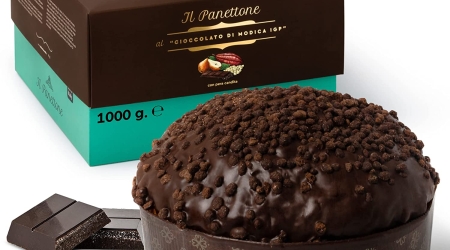 Panettone Artigianale Cioccolato di Modica IGP e Pera